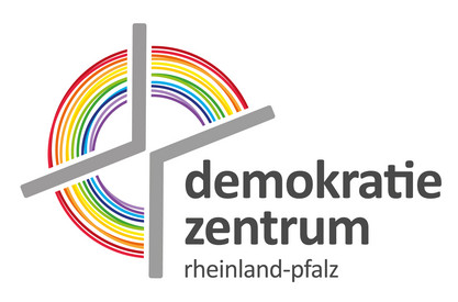 Logo des Demokratiezentrums Rheinland-Pfalz